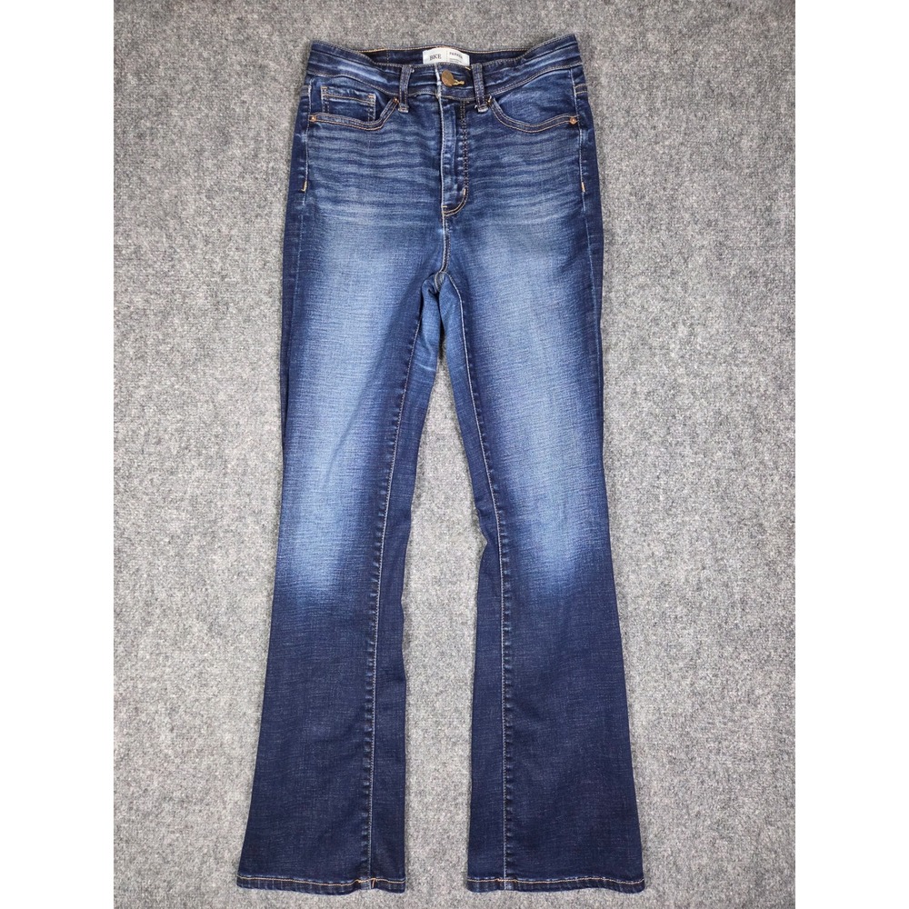 BKE Parker Bootcut Jeans Womens 25 Dark Wash High Rise Universal Fit Stretch